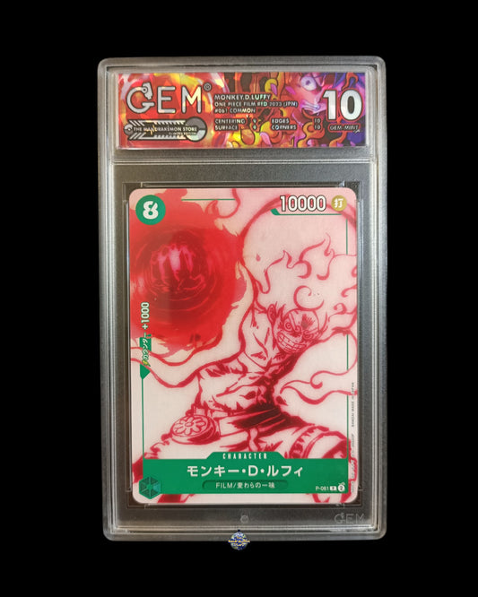 Monkey D. Luffy Promo P-061 GEM 10
