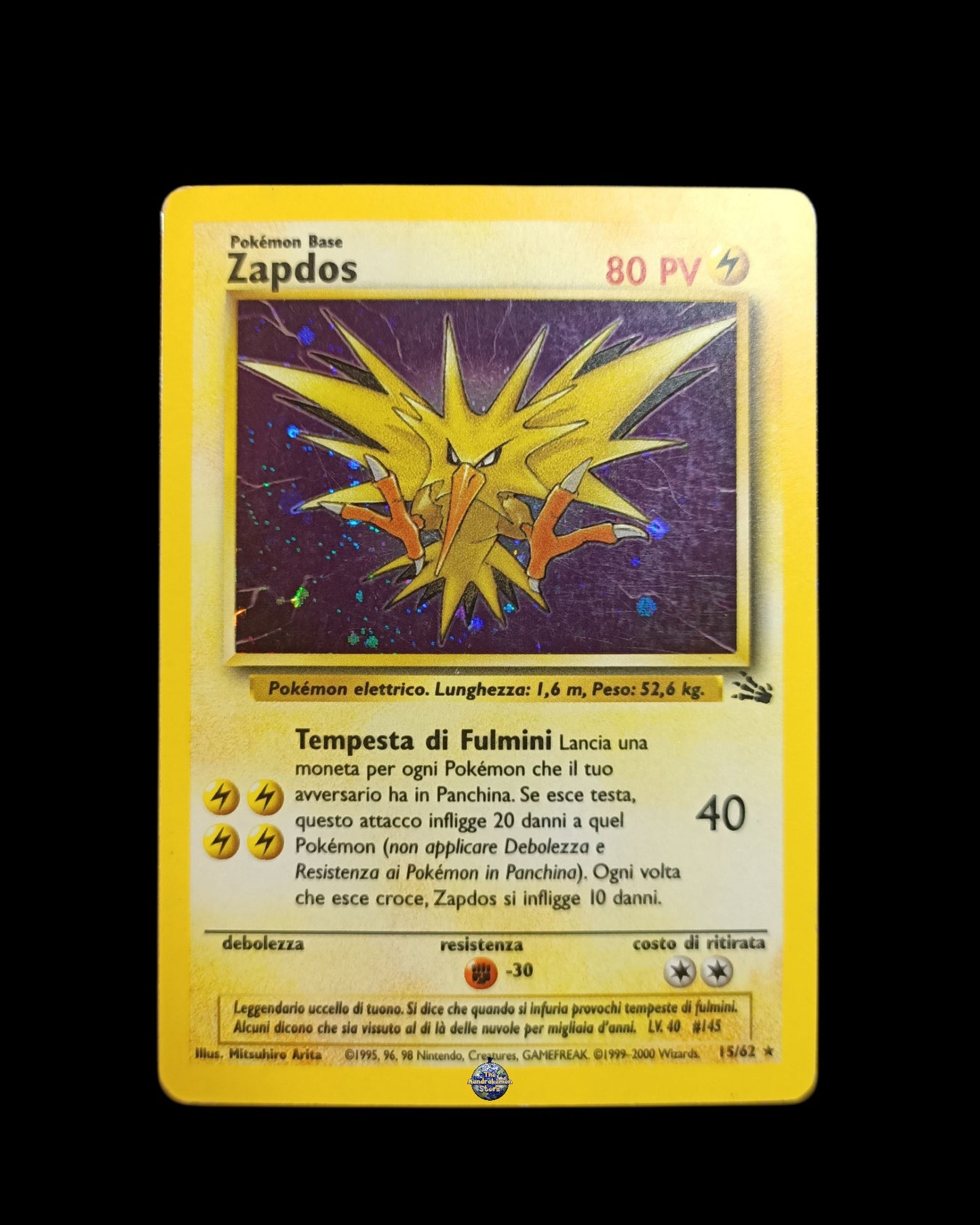 Zapdos Holo Fossil