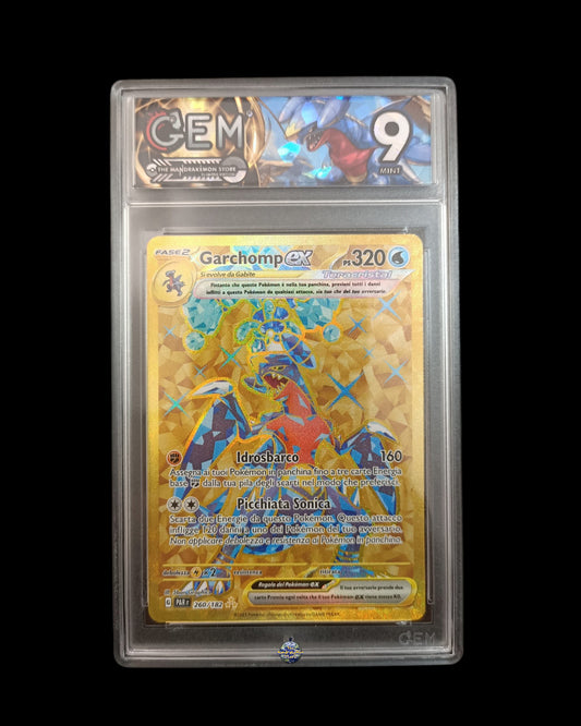 Garchomp Ex Teracristal Gold GEM 9