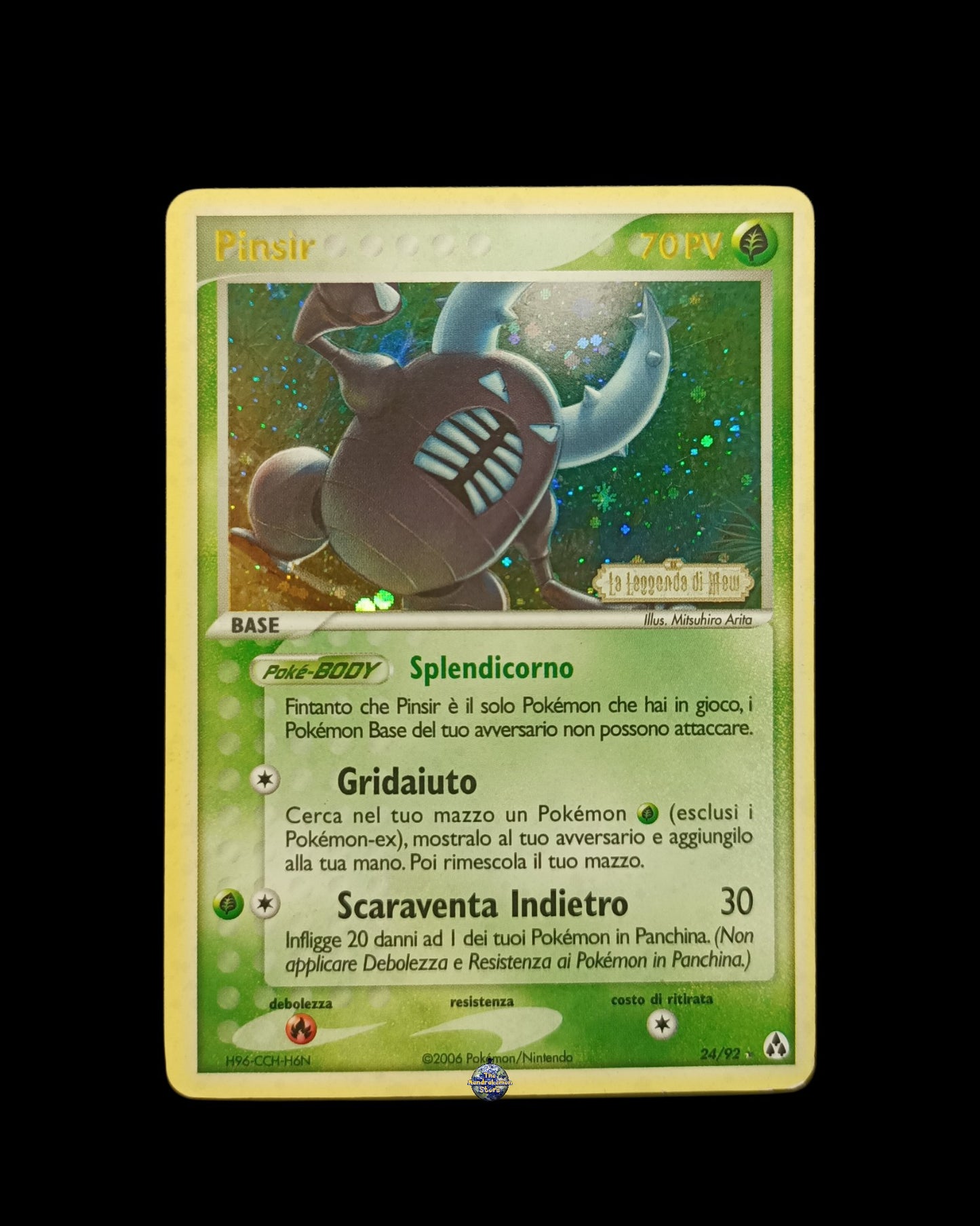 Pinsir Holo Stamped Ex La Leggenda di Mew