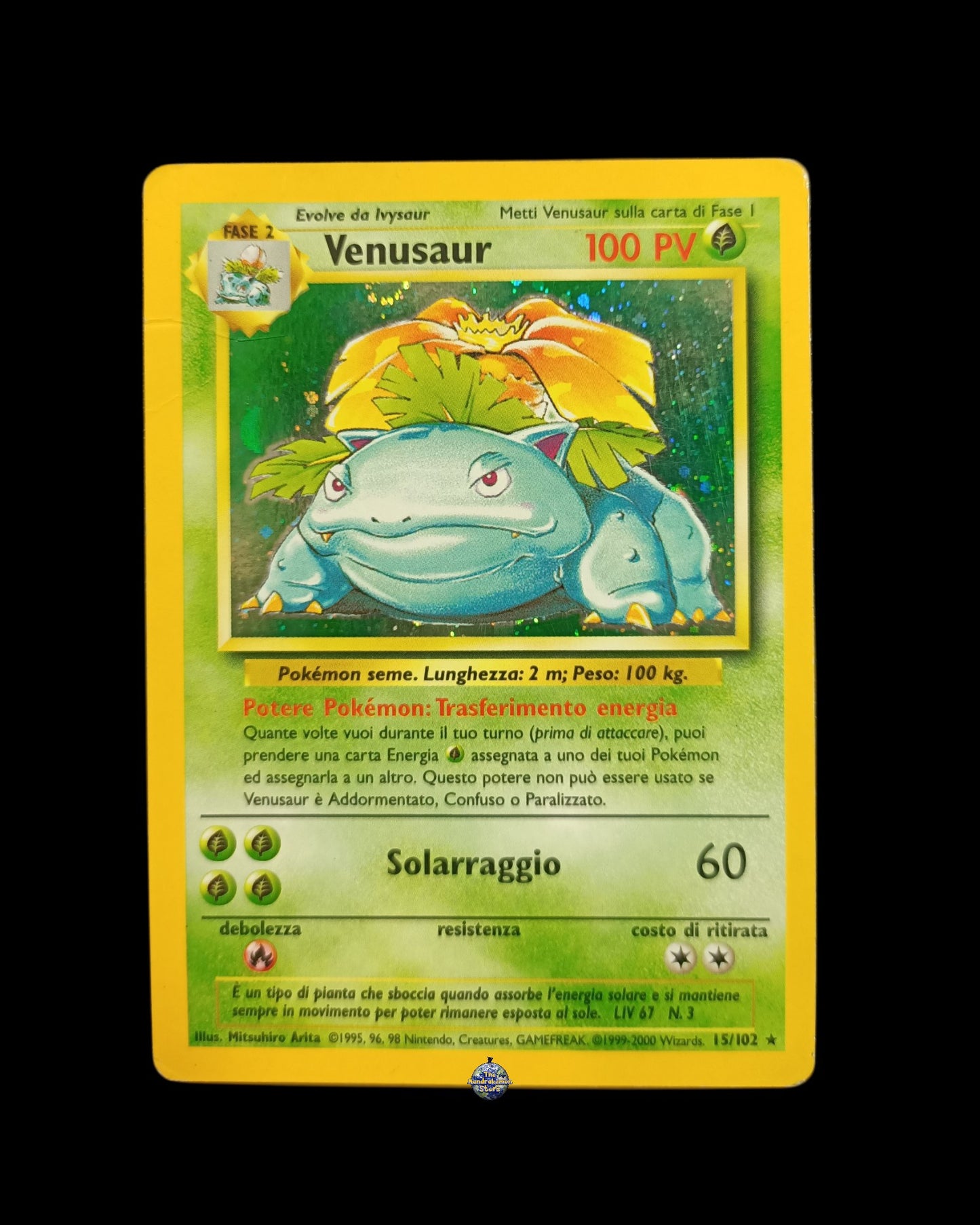 Venusaur Holo Set Base