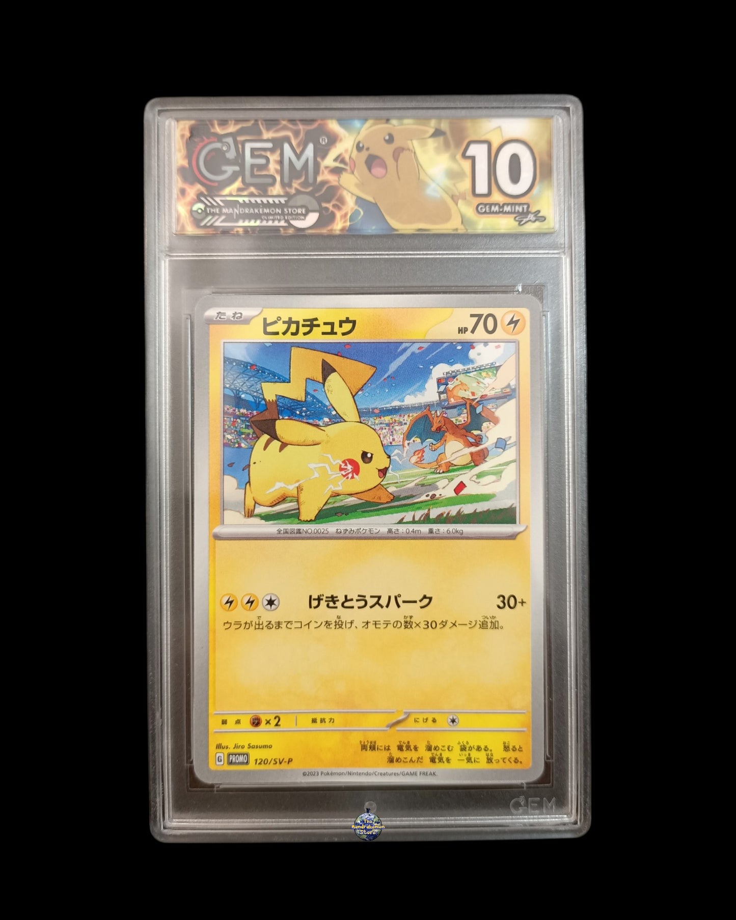 Pikachu Promo GEM 10