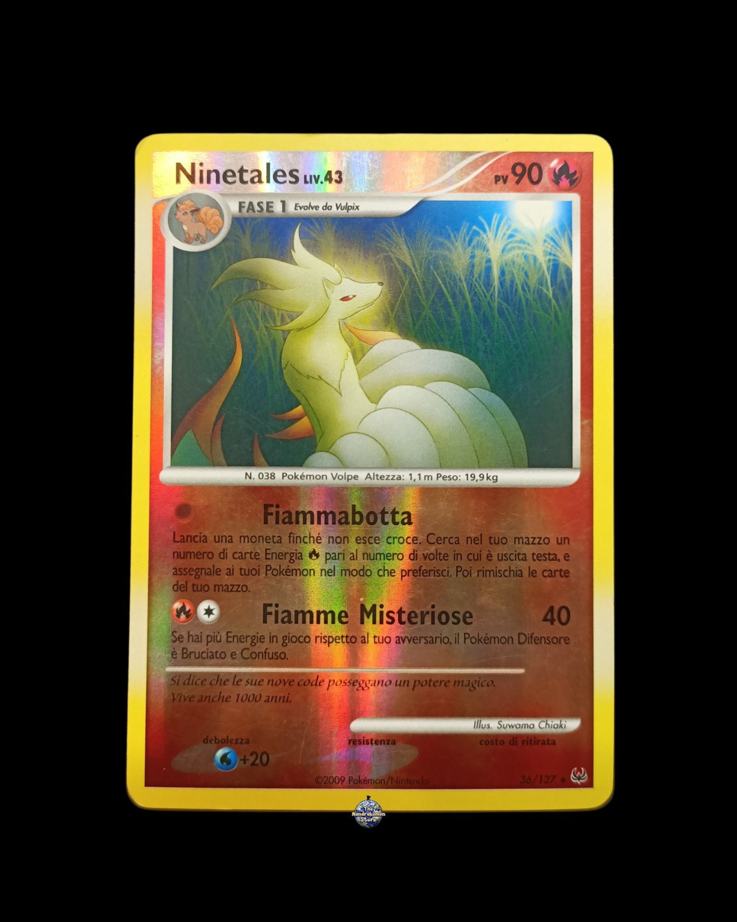 Ninetales Liv.43 Reverse