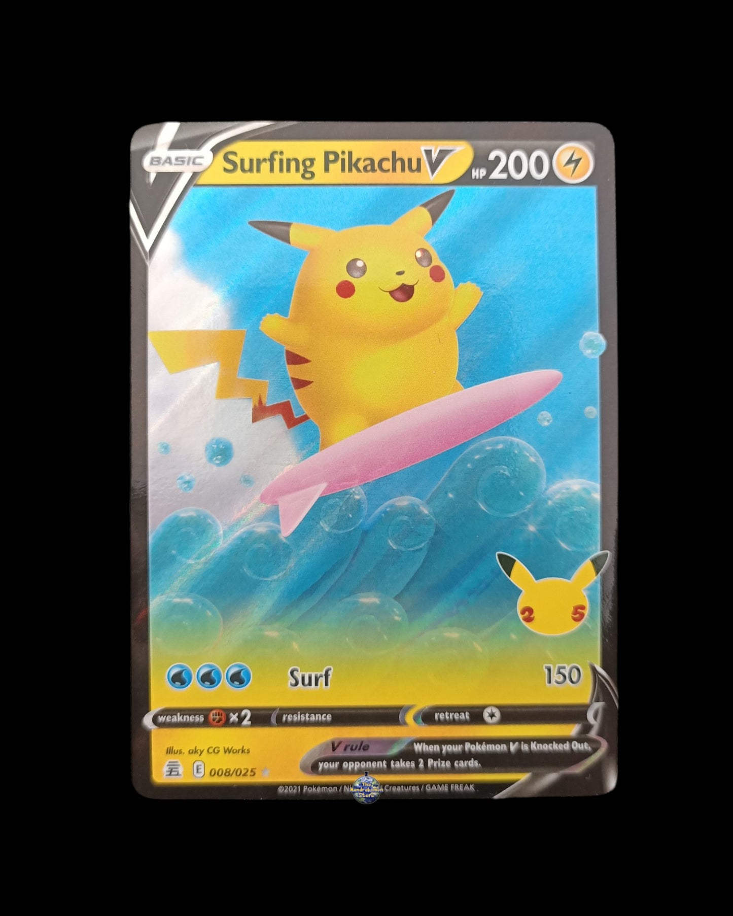 Surfing Pikachu V