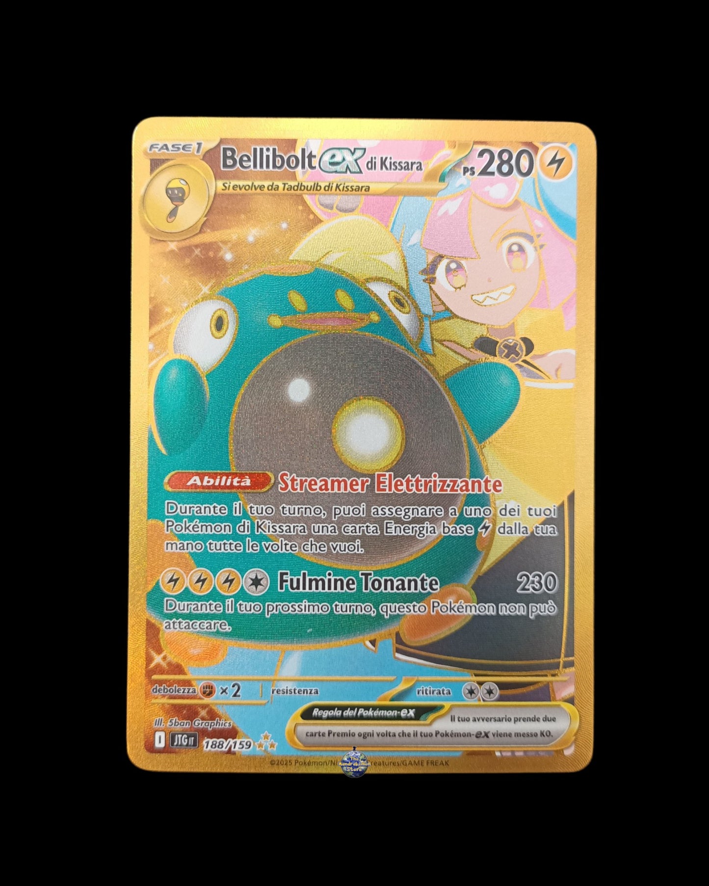 Bellibolt Ex di Kissara Gold