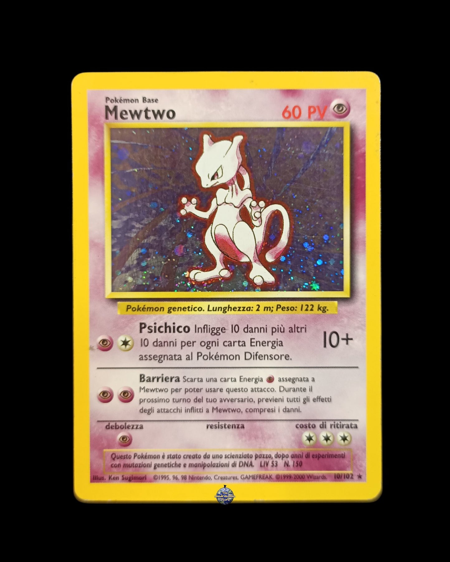 Mewtwo Holo Set Base