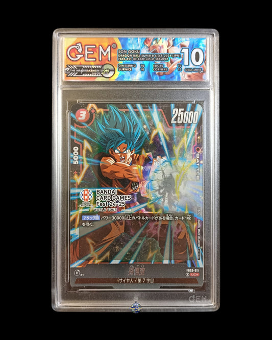 Goku Bandai Card Games Fest 24-25 GEM 10