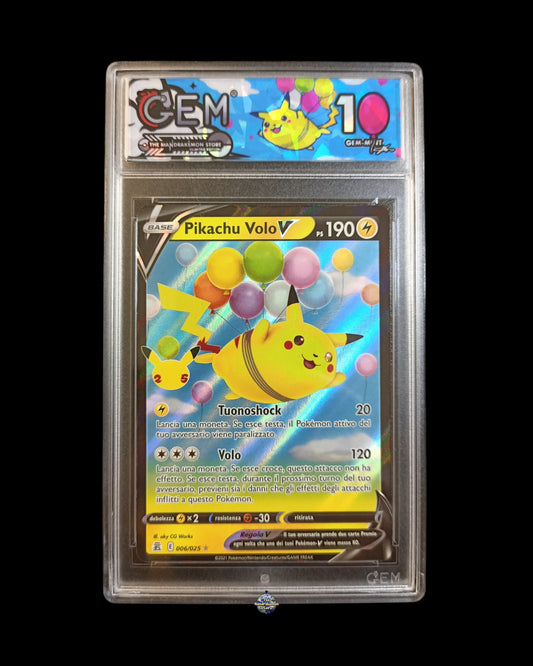 Pikachu Volo V GEM 10