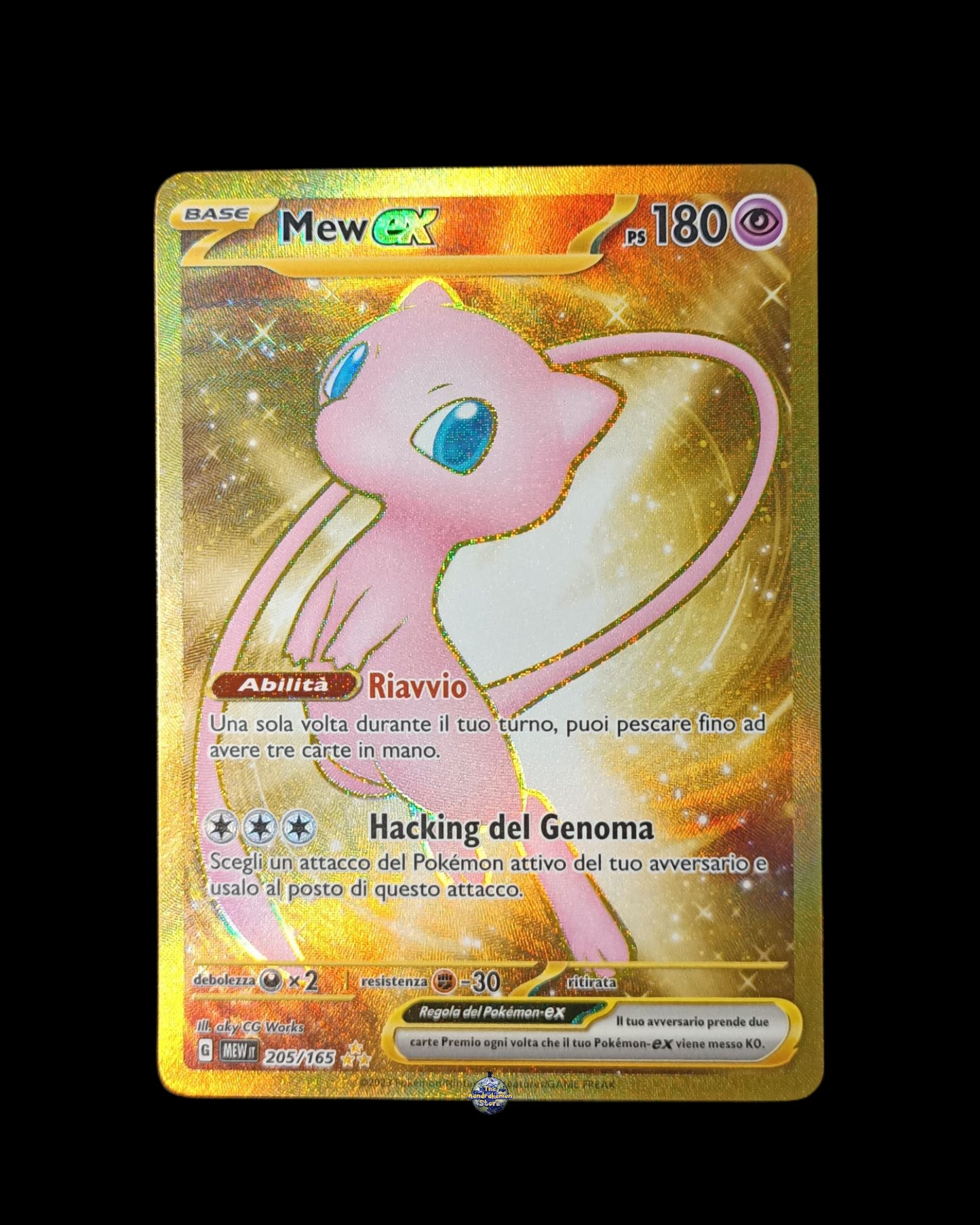 Mew Ex Gold 151