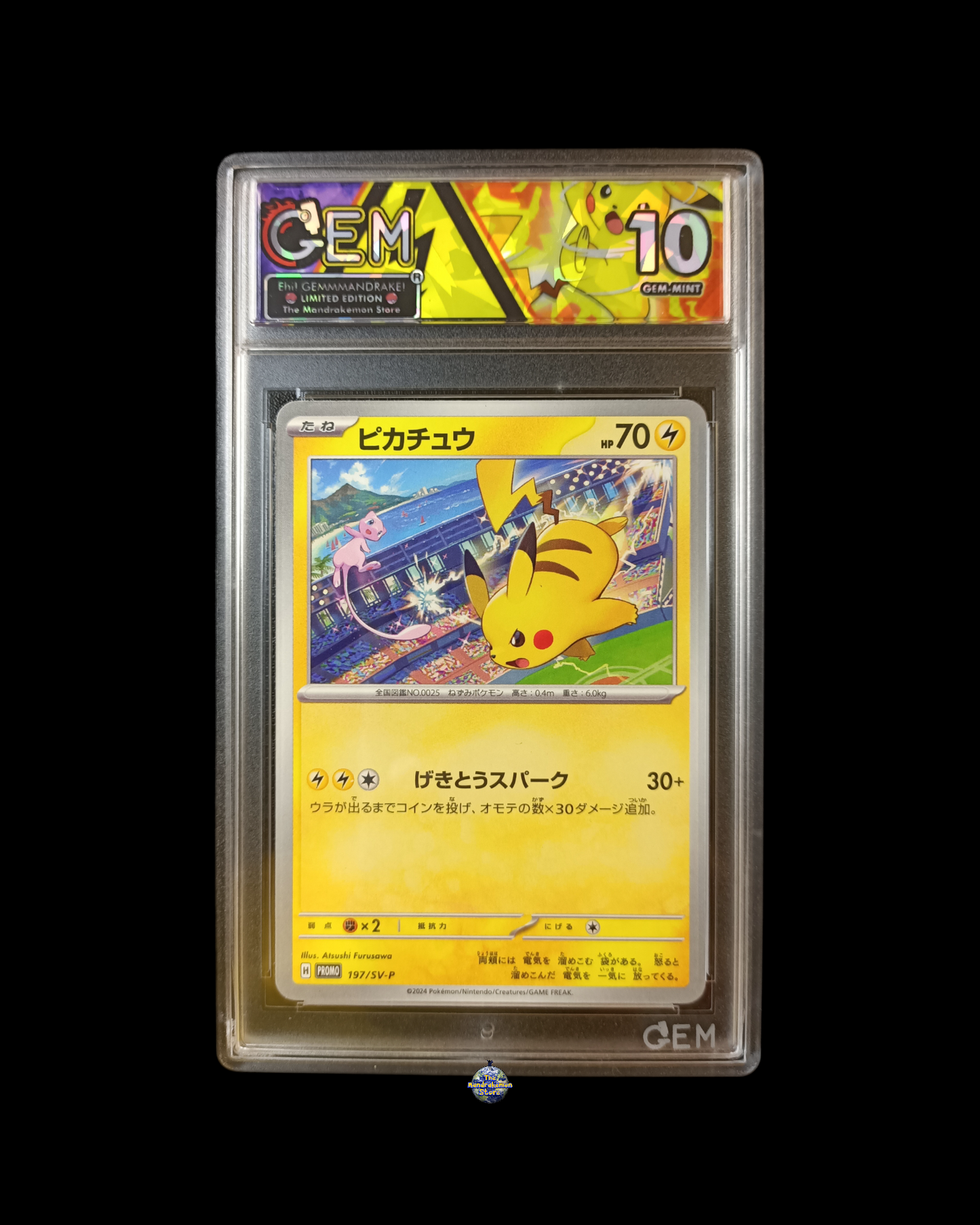 Pikachu Promo GEM 10