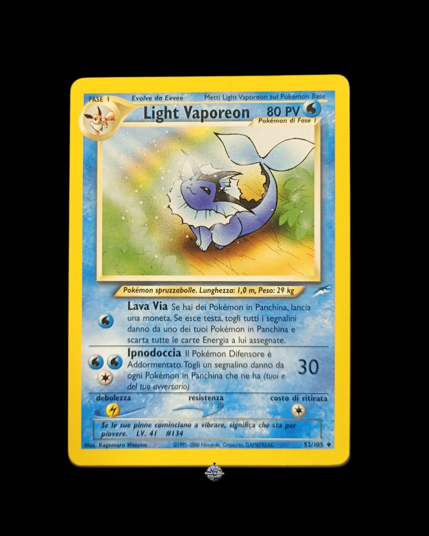 Light Vaporeon Neo Destiny