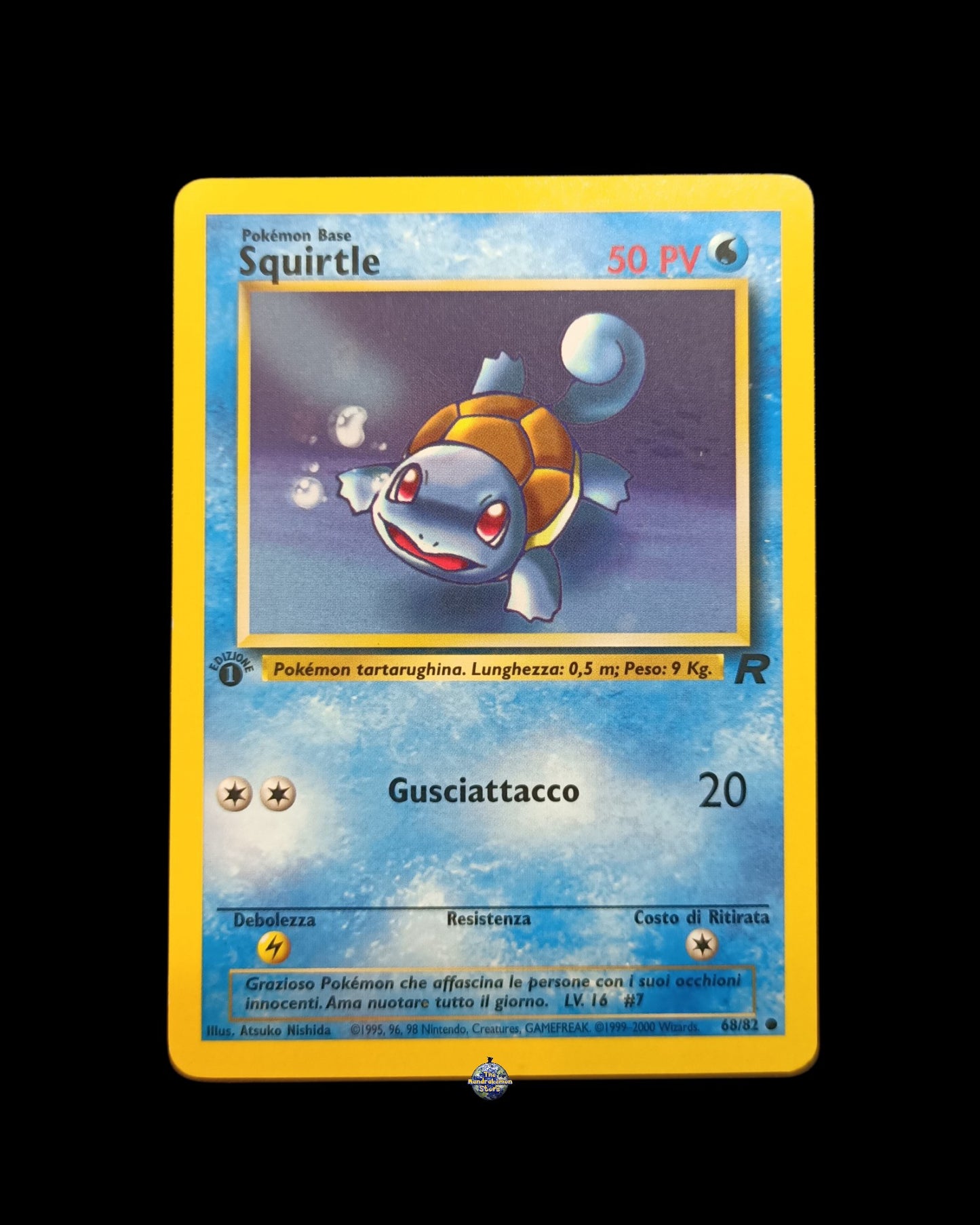 Squirtle Rocket 1ª Edizione