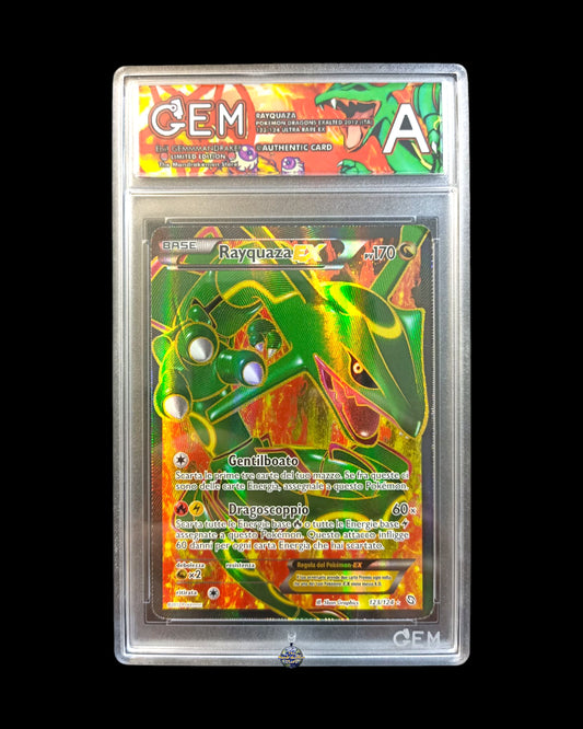 Rayquaza Ex GEM Autenticato
