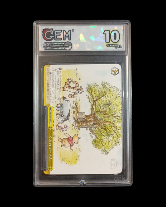 Winnie the Pooh Disney 100 Weiss Schwarz GEM 10