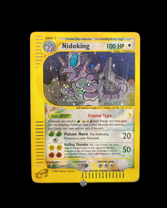 Nidoking Holo Crystal Aquapolis