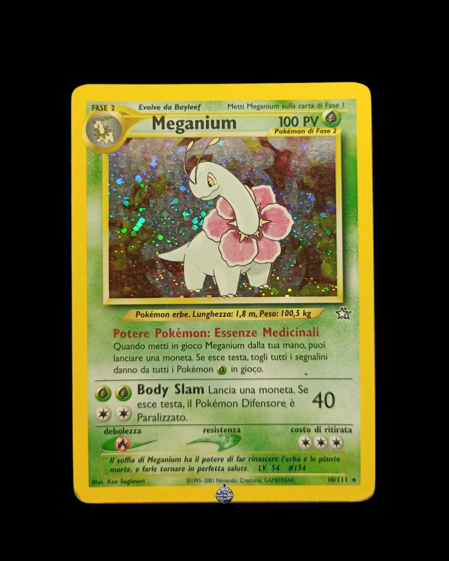 Meganium Holo Neo Genesis