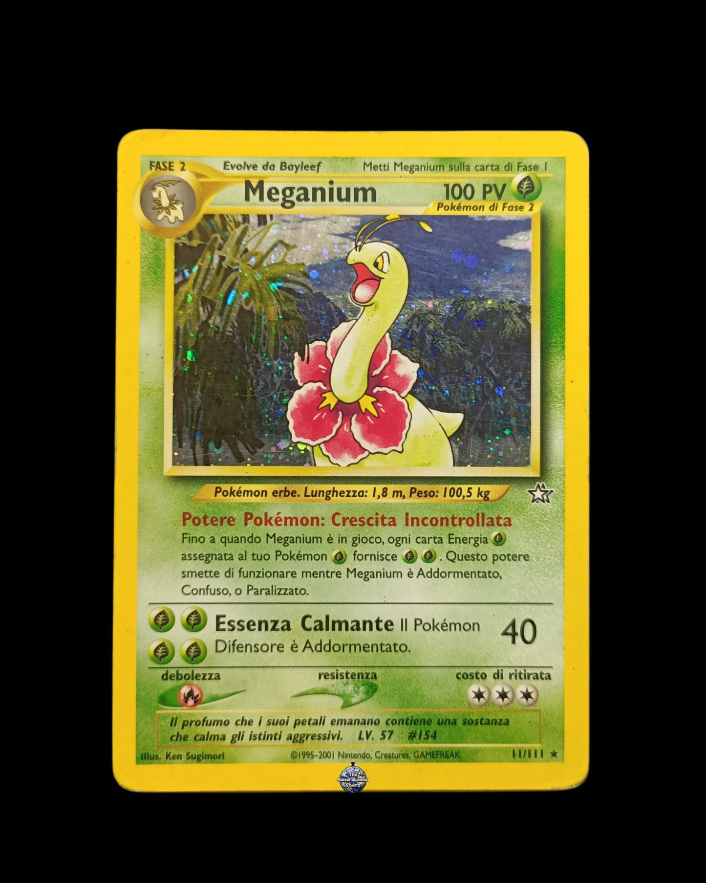 Meganium Holo Neo Genesis