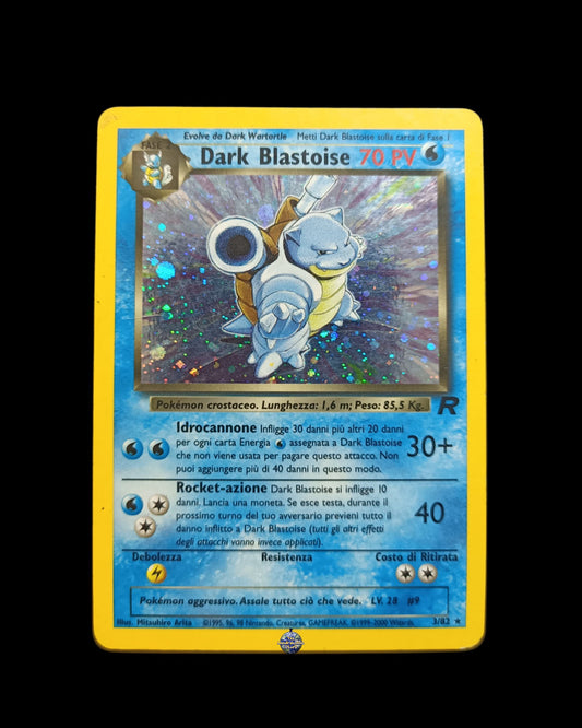 Dark Blastoise Holo Rocket