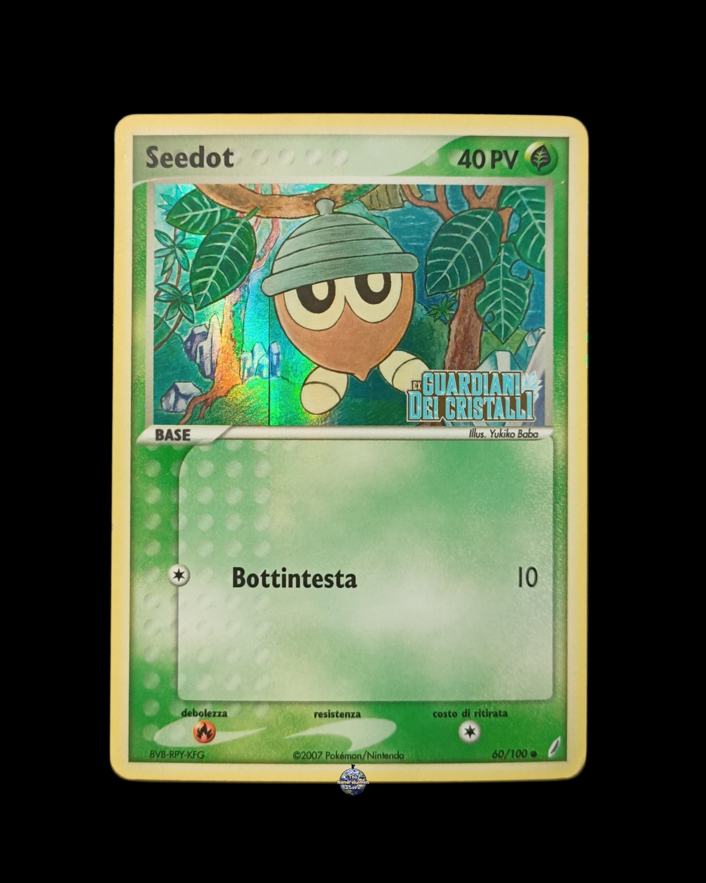 Seedot Holo Stamped Ex Guardiani dei Cristalli