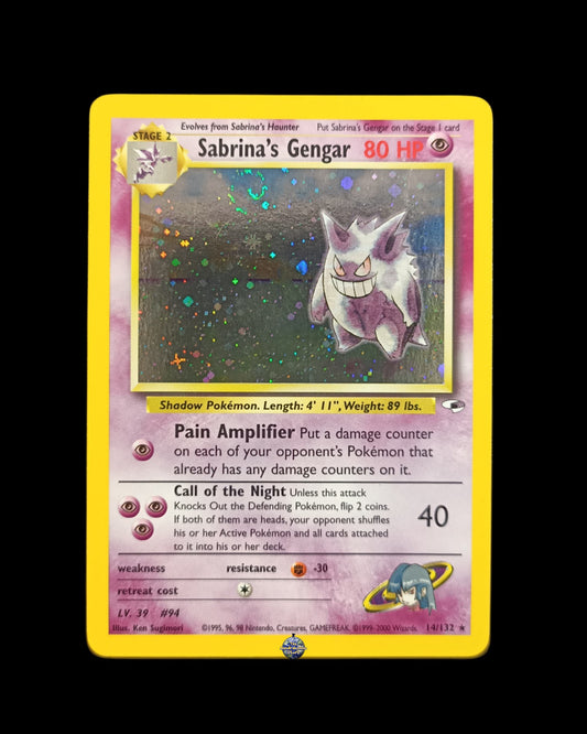 Sabrina's Gengar Holo Gym Heroes