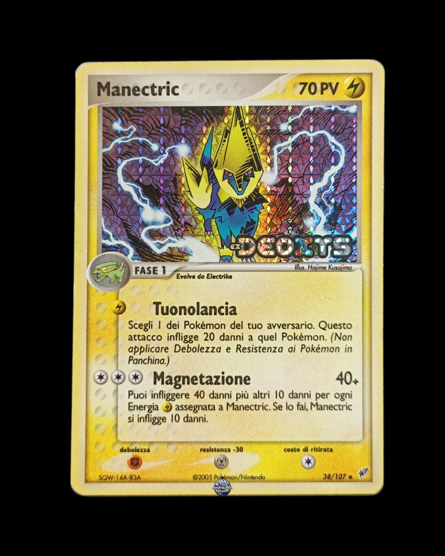 Manectric Holo Stamped Ex Deoxys