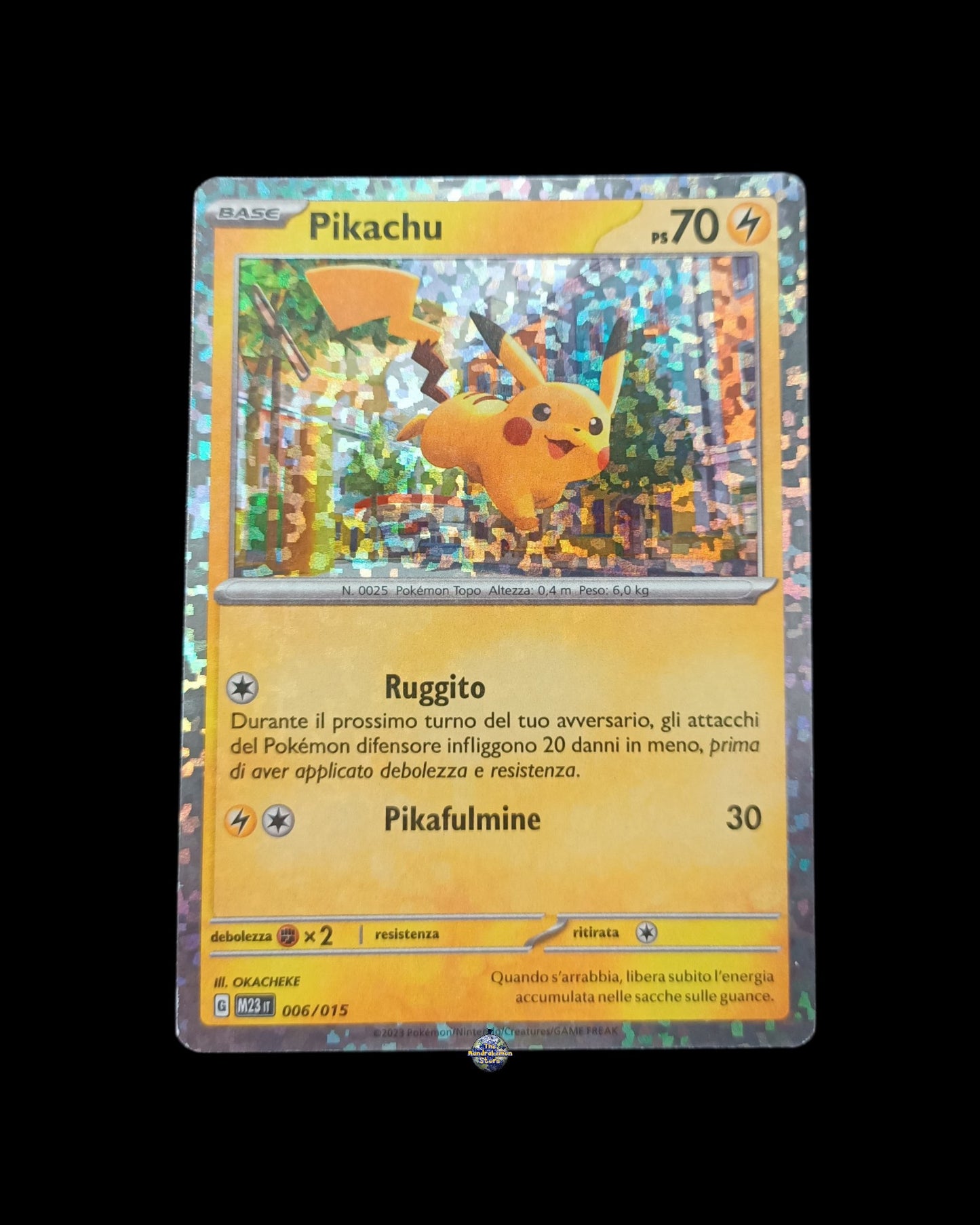 Pikachu Holo McDonald's