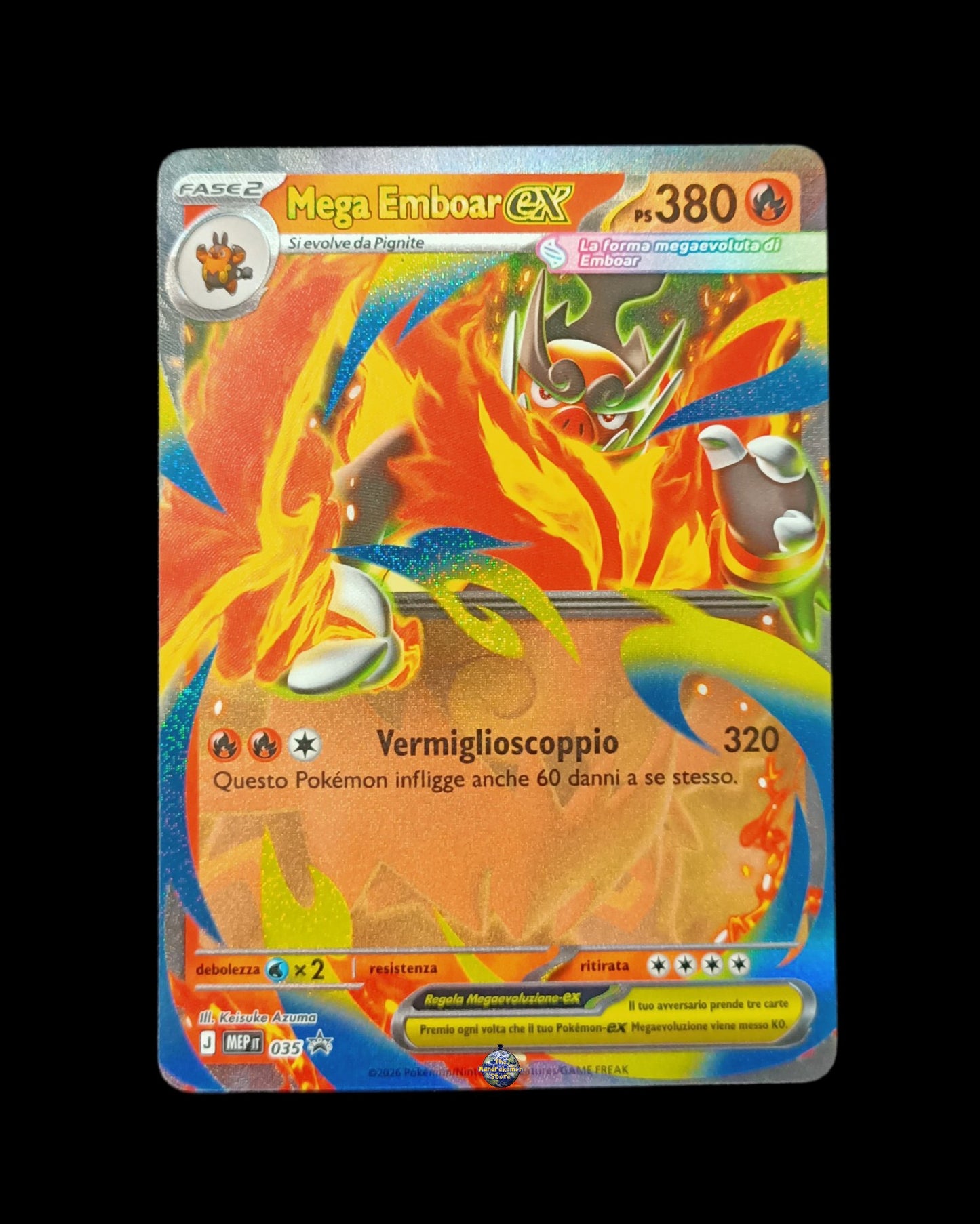 Mega Emboar Ex Promo