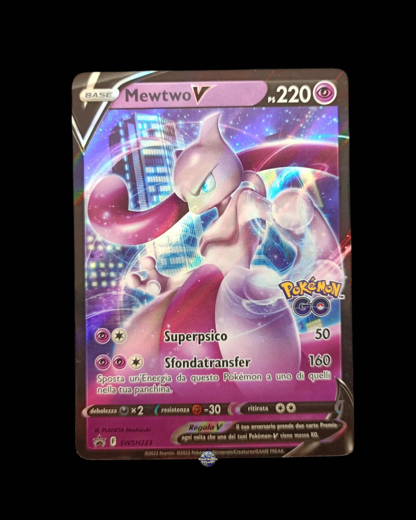 Mewtwo V Pokémon Go Promo