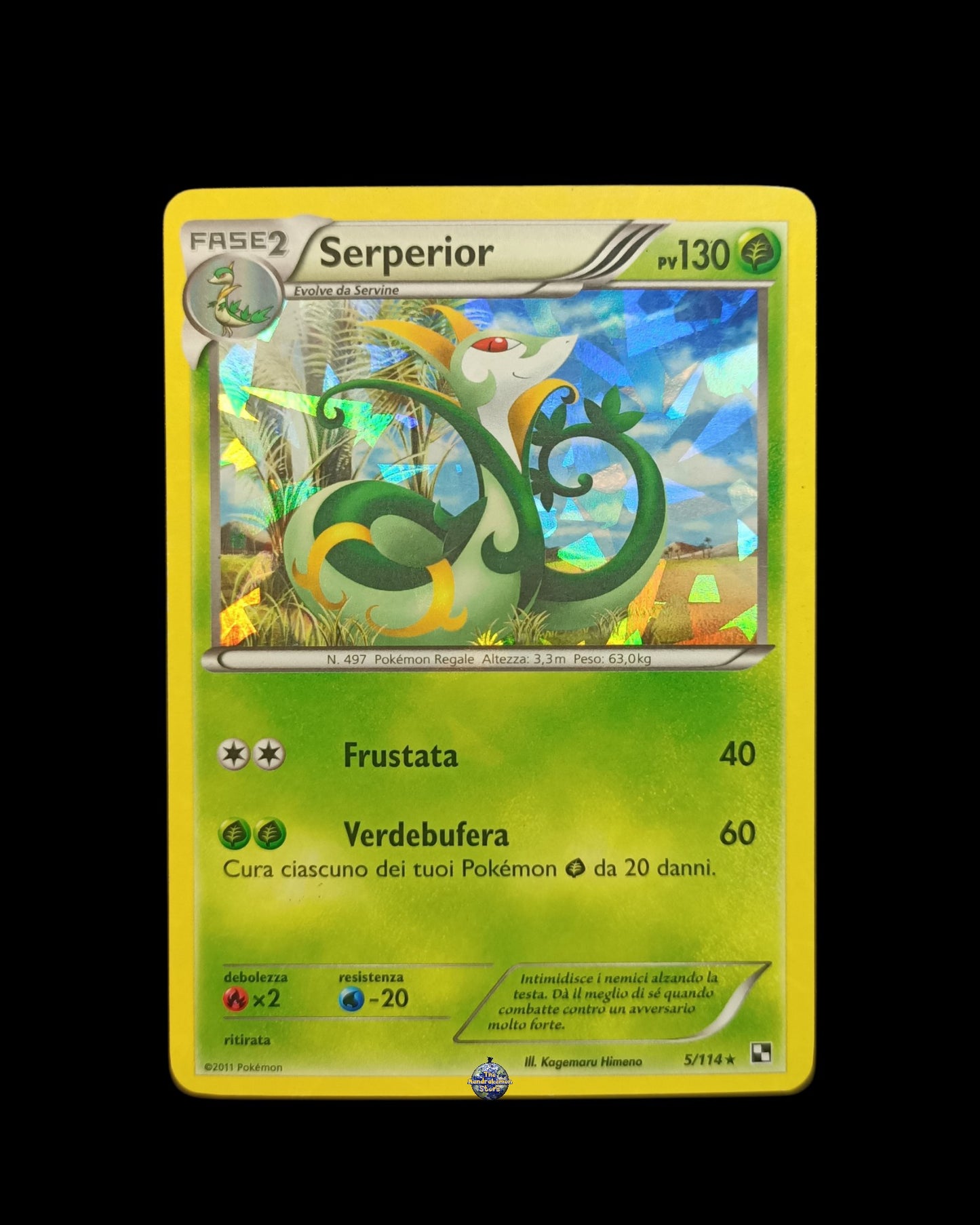 Serperior Holo Cracked Ice Promo