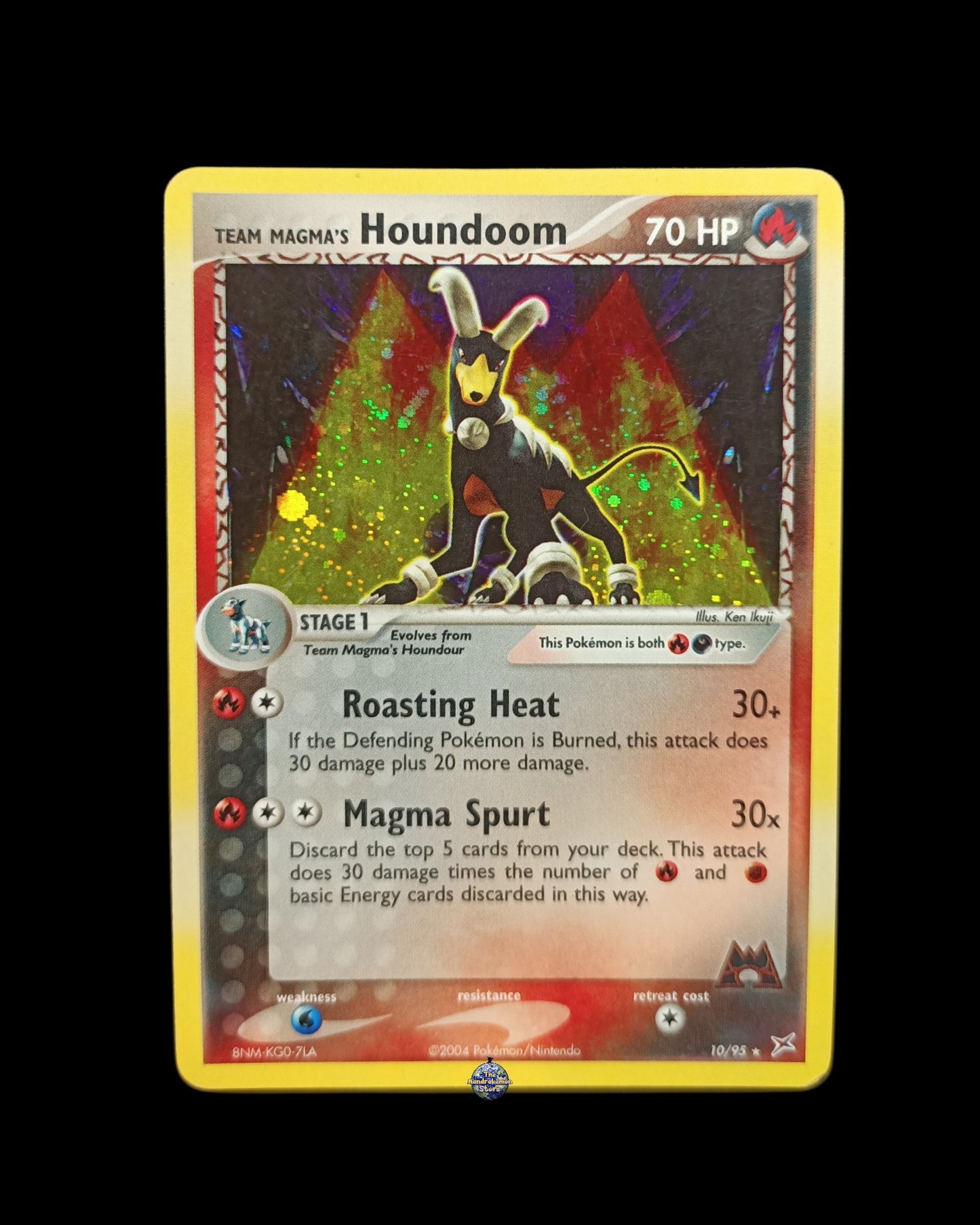Team Magma's Houndoom Holo