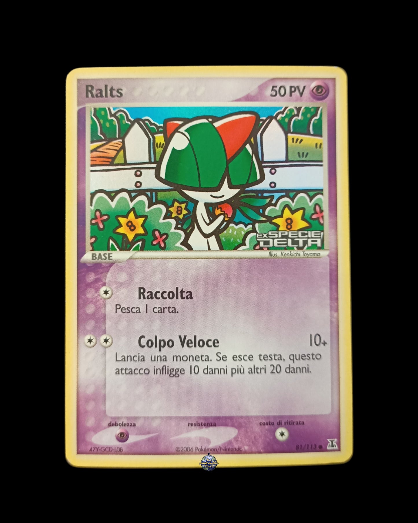 Ralts Holo Stamped Ex Specie Delta