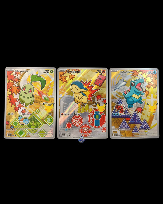 Trio Johto Primi Compagni Serie 2