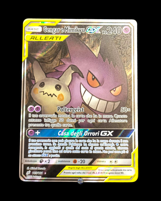 Gengar e Mimikyu Gx Tag Team