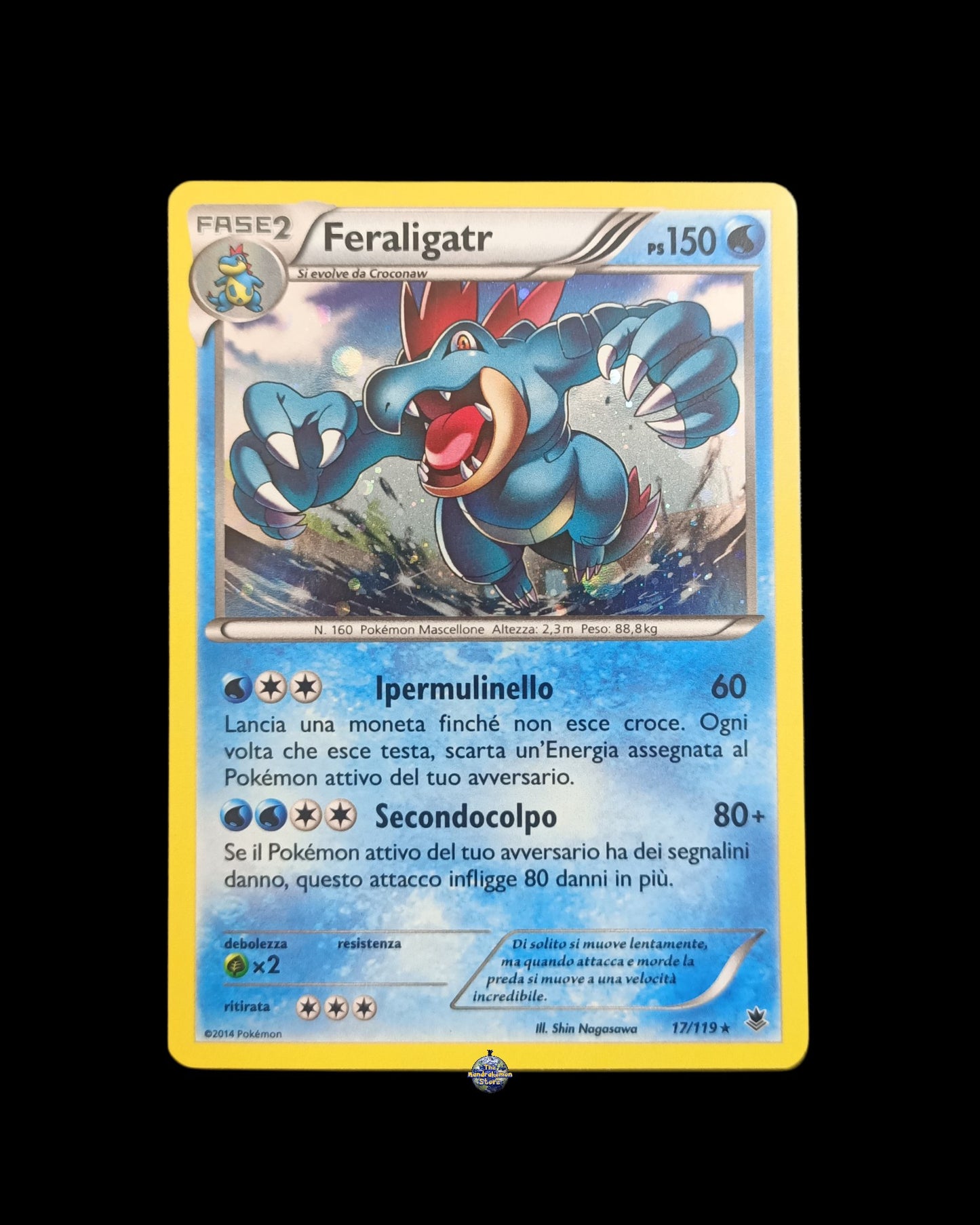 Feraligatr Cosmo Holo