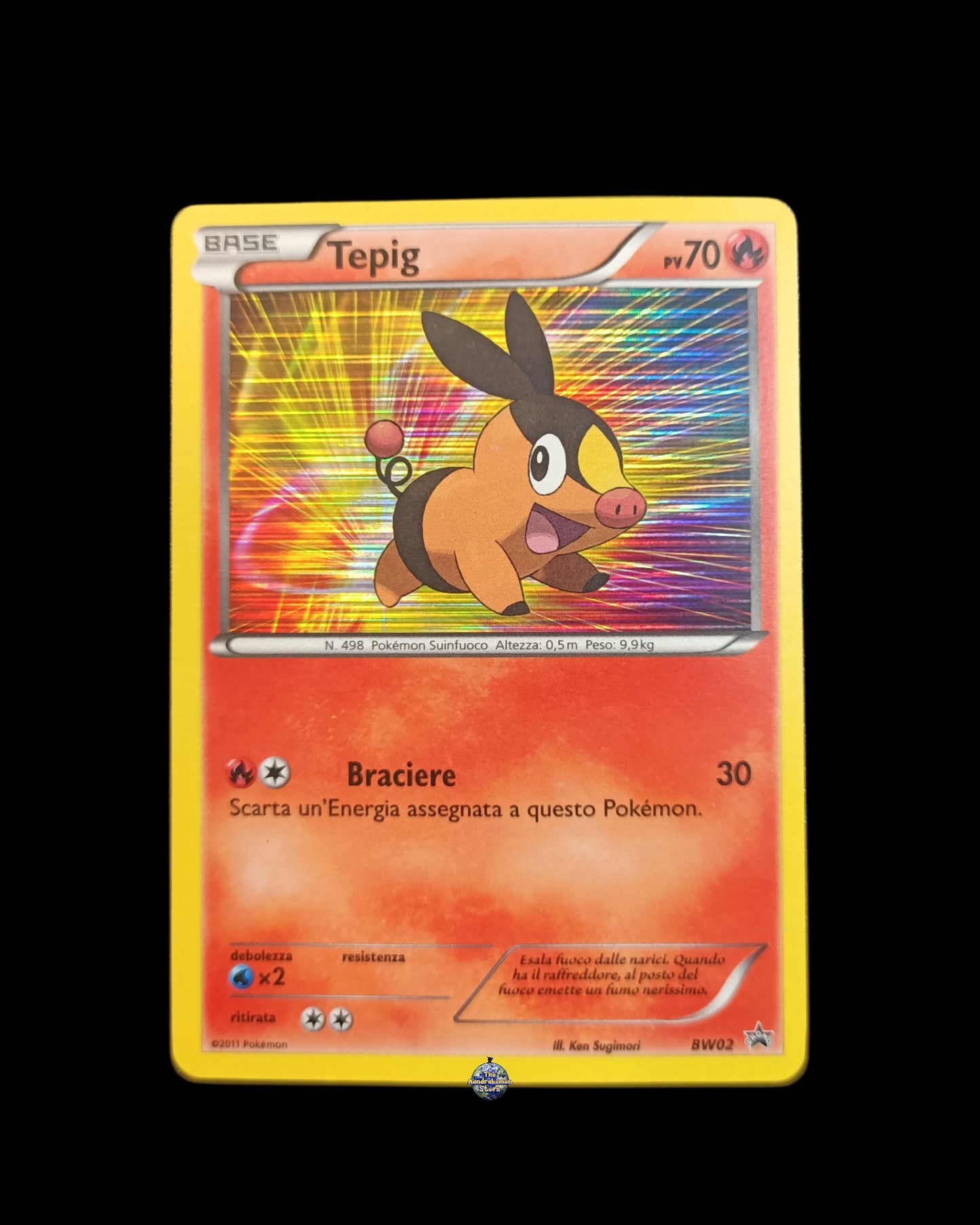 Tepig Holo Promo
