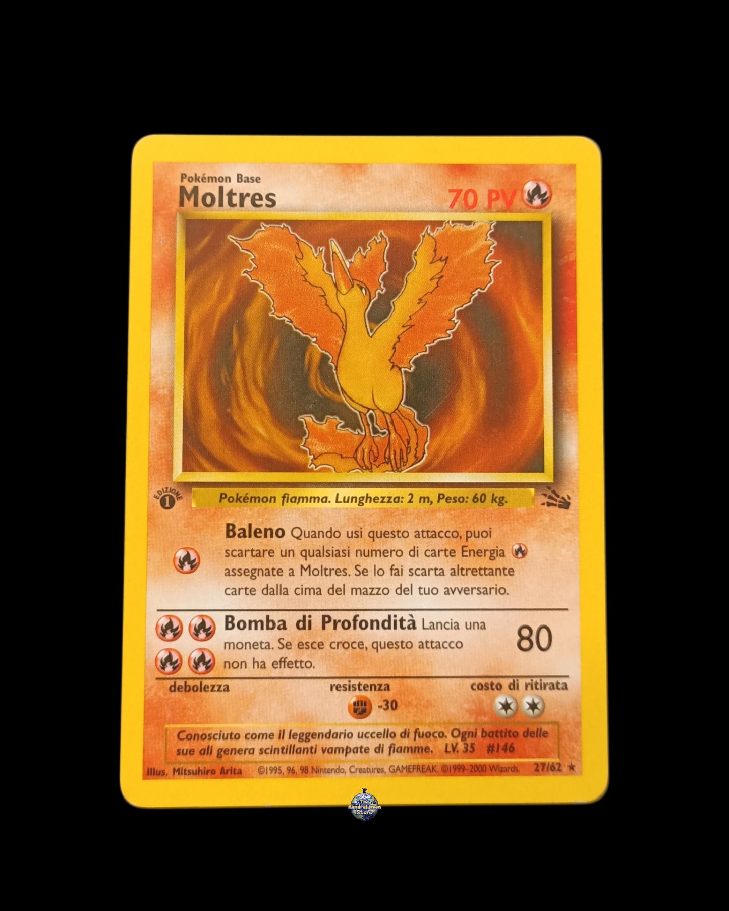 Moltres Fossil 1ª edizione