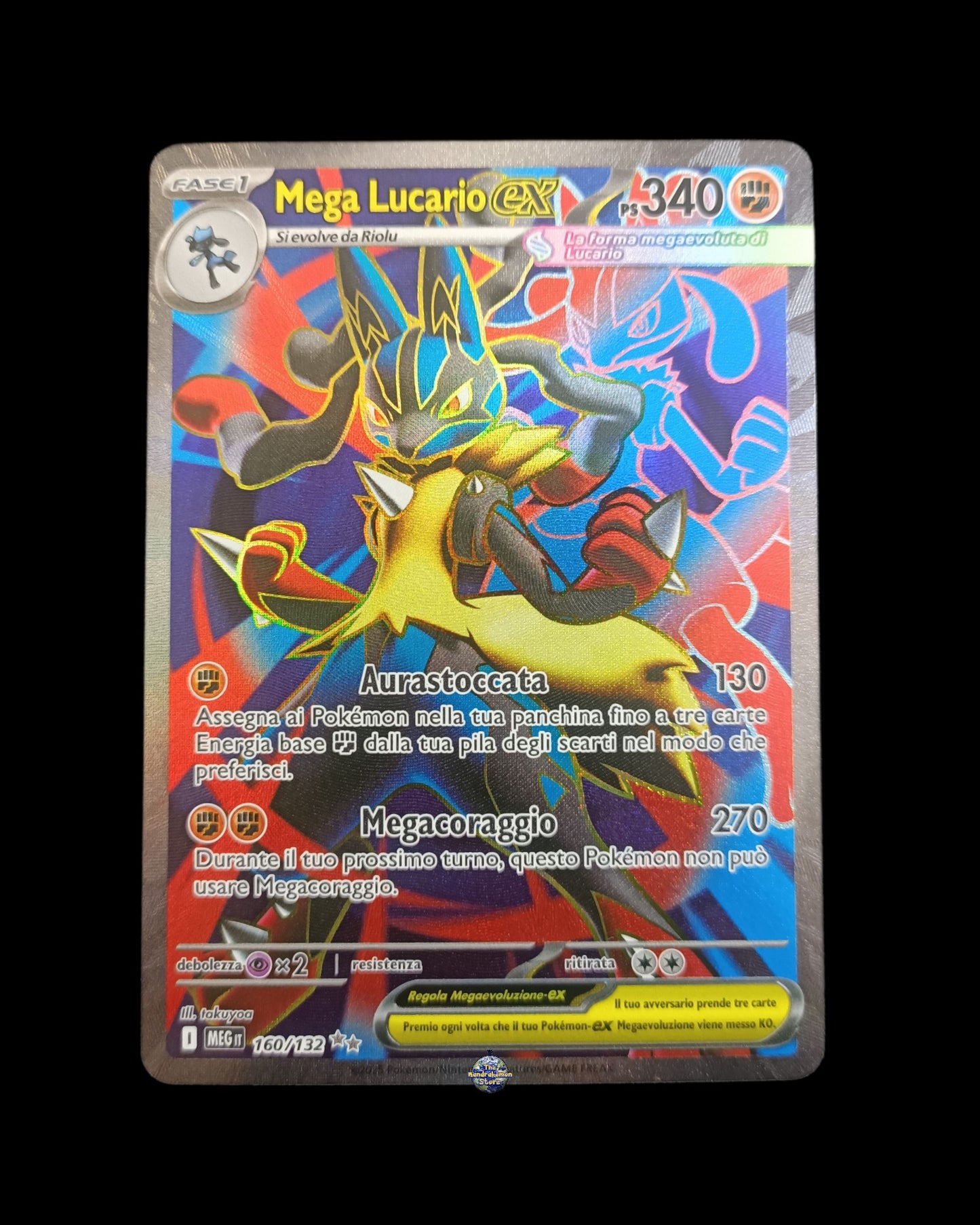 Mega Lucario Ex Full Art