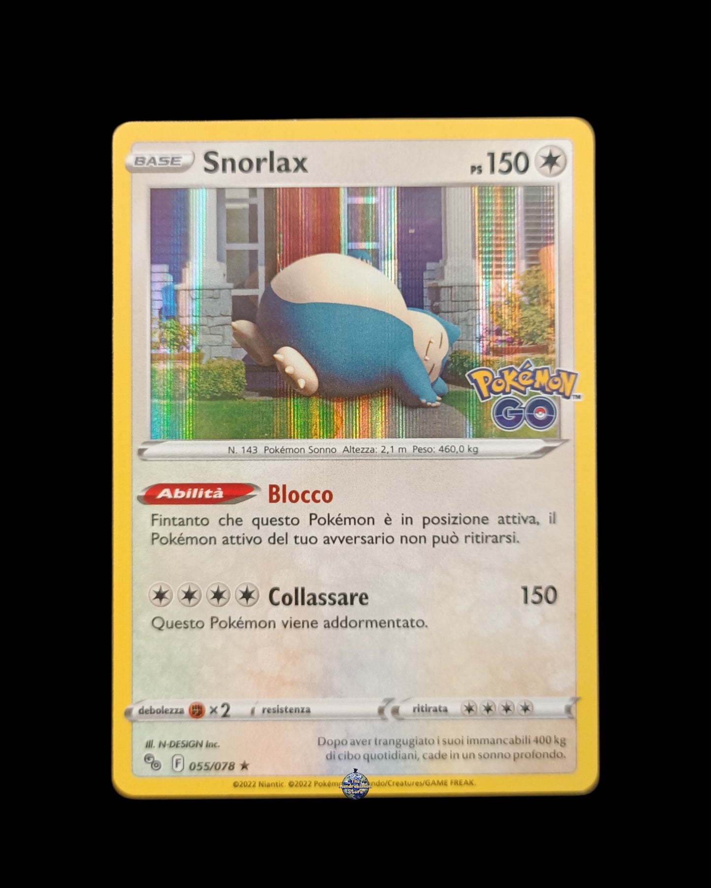 Snorlax Pokémon Go Holo