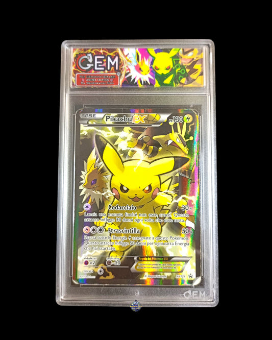 Pikachu Ex Full Art GEM Autenticato
