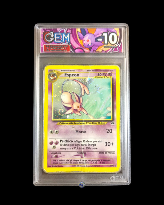 Espeon Holo Neo Discovery GEM -10