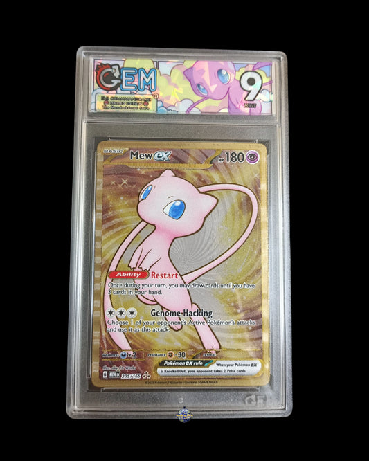 Mew Ex Gold Metal 151 GEM 9