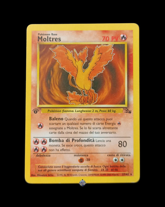 Moltres Fossil 1ª Edizione