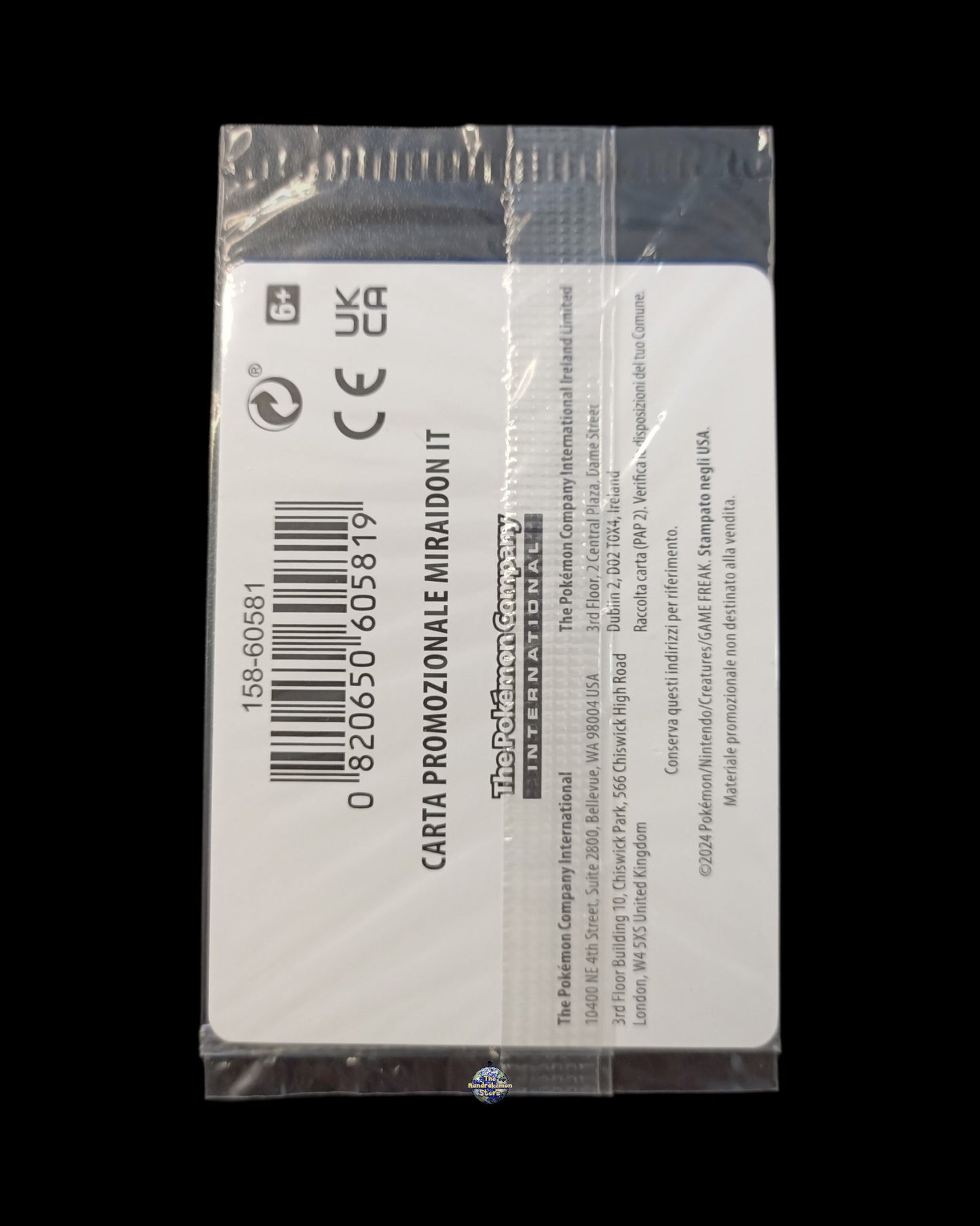 Miraidon Stamped Cronoforze Promo Sealed