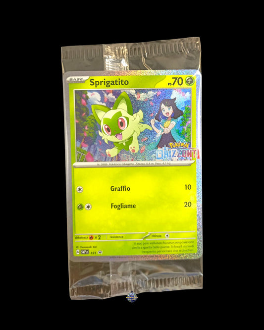 Sprigatito Promo Pokémon Orizzonti Sealed