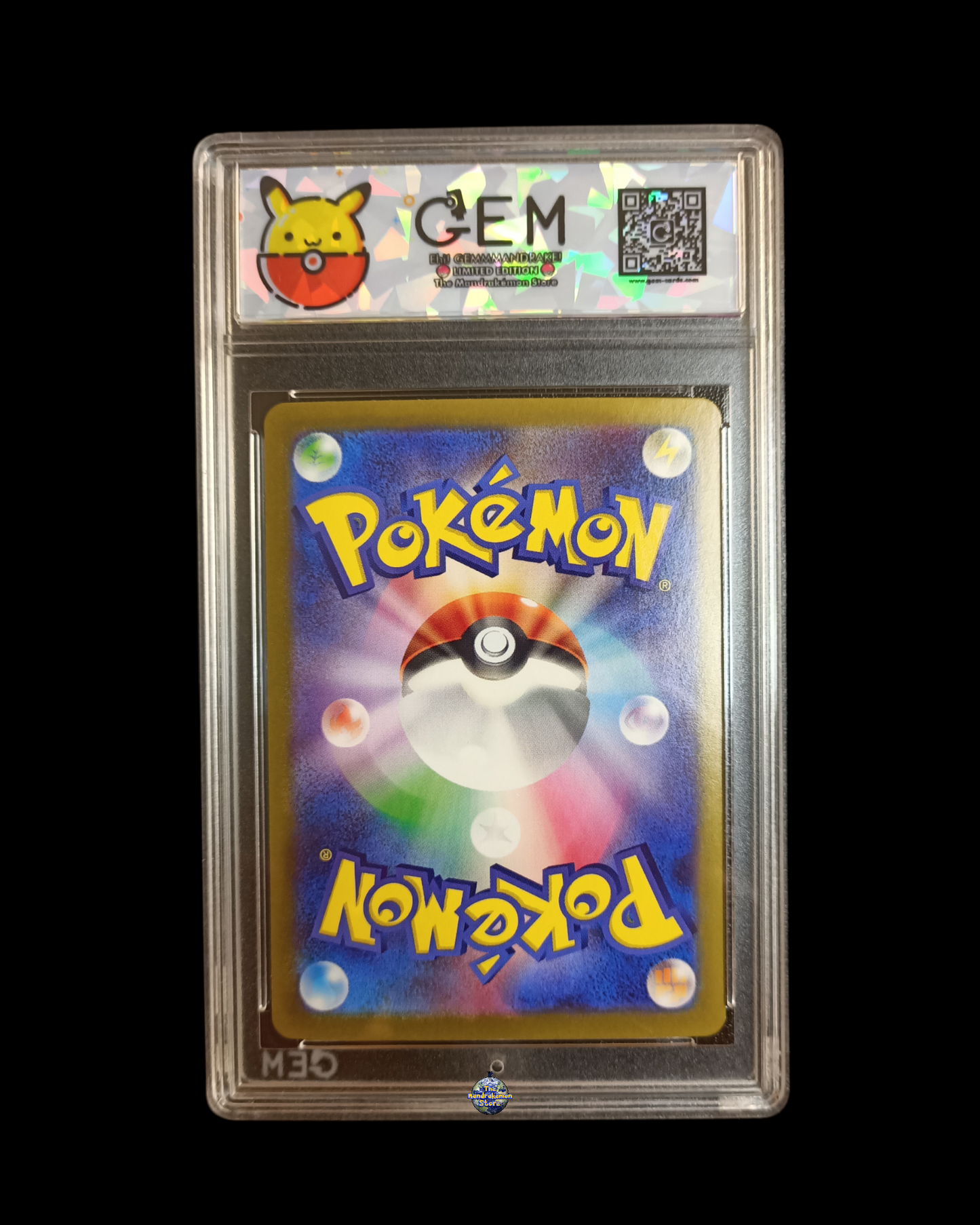 Pikachu Ex Gold Teracristal GEM 10