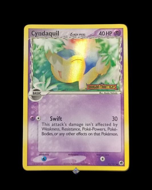 Cyndaquil Holo Stamped Ex Dragon Frontiers