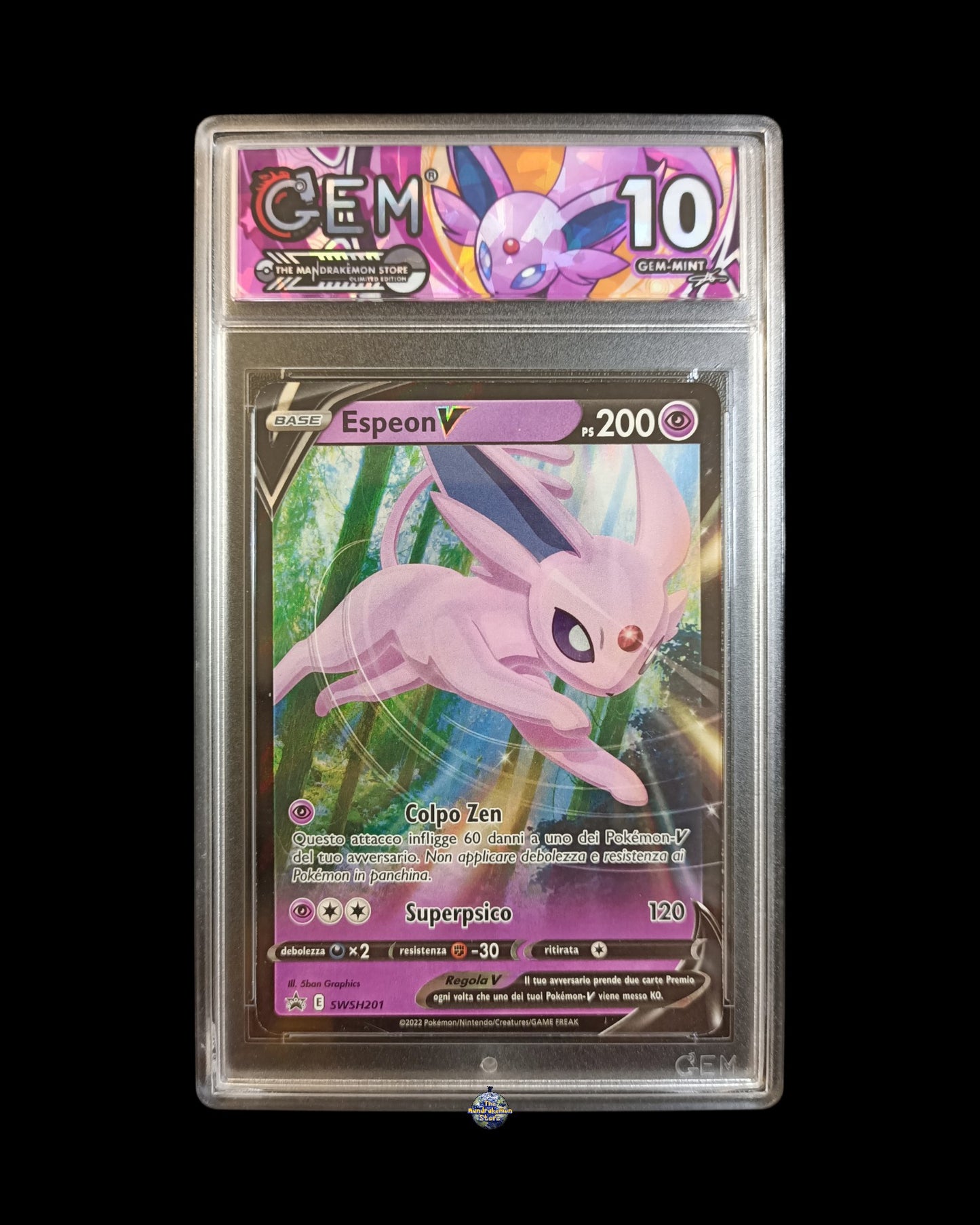 Espeon V Promo GEM 10
