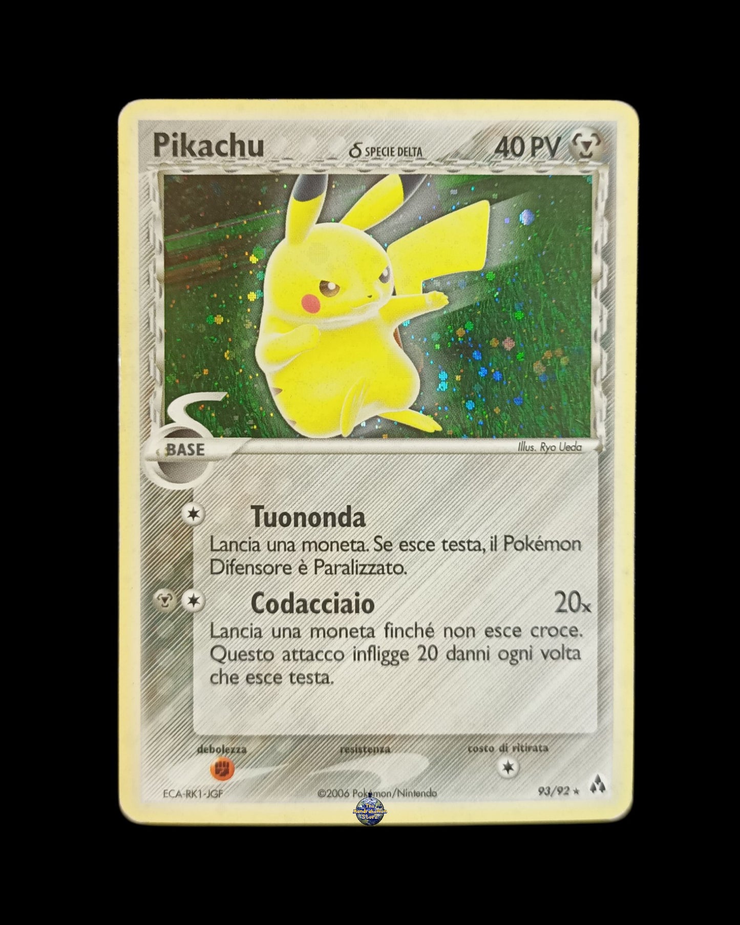 Pikachu Holo Delta Species