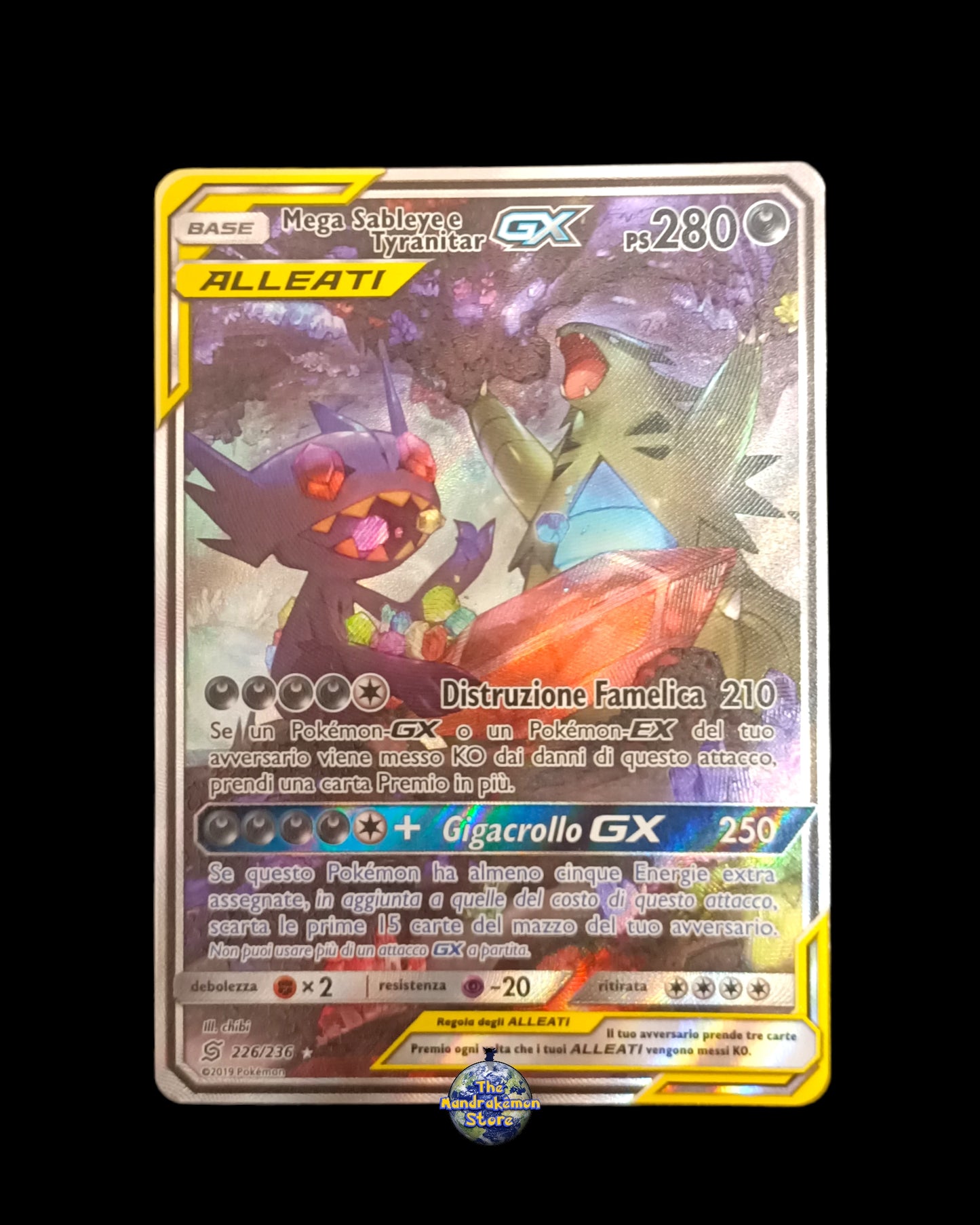 Mega Sableye & Tyranitar GX