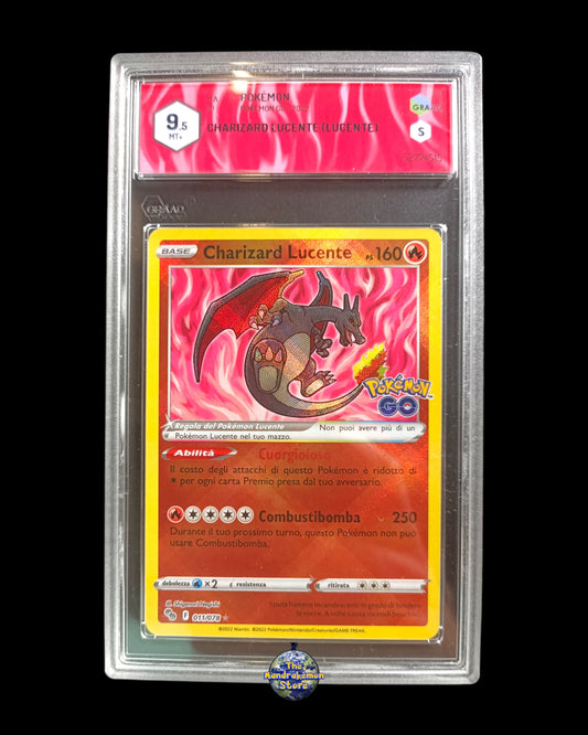 Charizard Lucente GRAAD 9.5